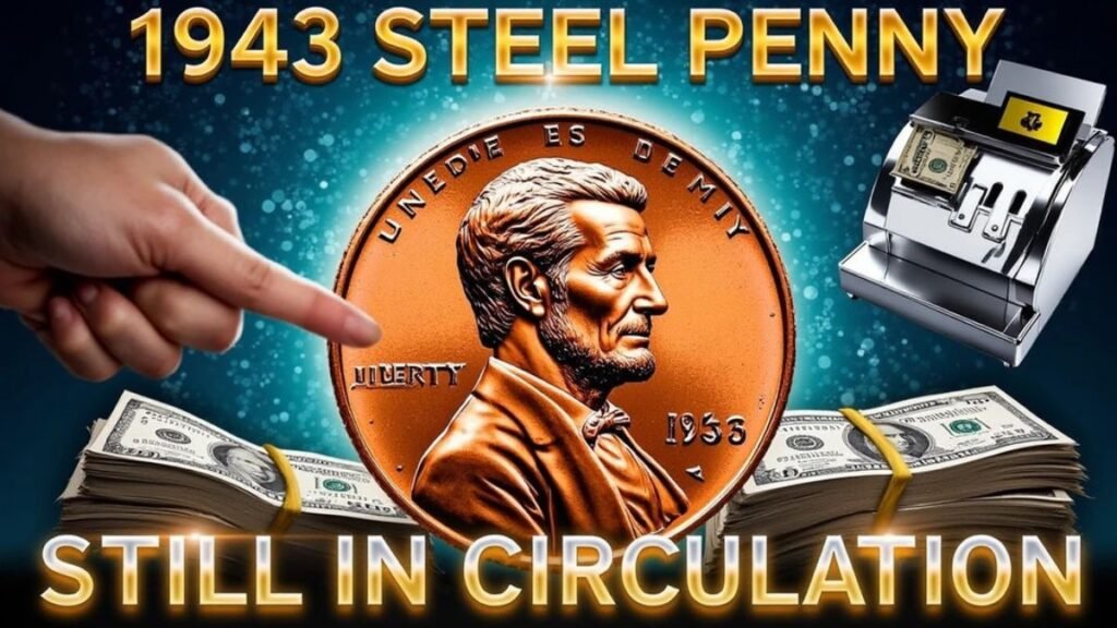 THE 1943 STEEL PENNY VALUED AT $1.4 MILLION