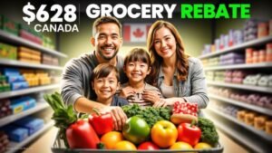 $628 Grocery Rebate Canada 2025, Eligibility, Payment Dates, and Status